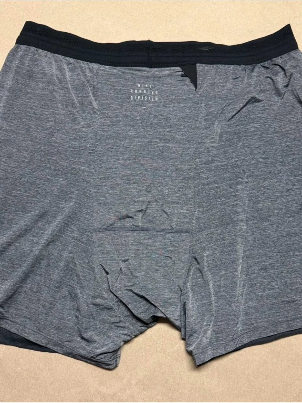 Nike DriFit Running Division Shorts size XXL brief lined Rare!